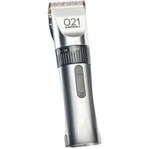 Tondeuse Homme GAMMAPIU 021 ATESTCER4UG 5 Sabots Réglables Tête Céramique Interchangeable Argent