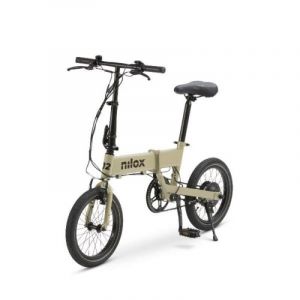Nilox Vélo électrique NXEBJ2 250W pliable 16" Gris autonomie 30 km batterie Lithium