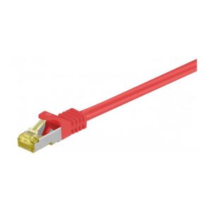 Goobay Wentronic 91598 - 1,5 m - Cat7 - S/FTP (S-STP) - RJ-45 - Rouge (91598)