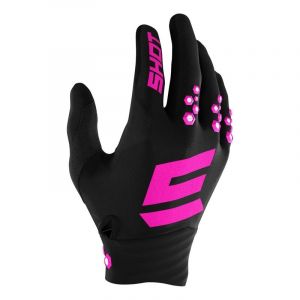 Shot Gants cross Contact rose/noir- 9