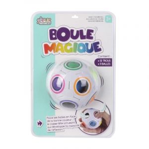 Boule Magique "Mômes" 6cm Multicolore Prix