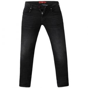 Duke - Jean grande taille moulant en matière stretch BENSON - Homme (FR 64 Court) (Noir délavé) - UTDC181