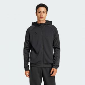 Adidas Veste &agrave; capuche enti&egrave;rement zipp&eacute;e Tiro 25