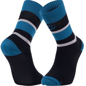 Chaussettes de running bv sport light run ibiza noir bleu