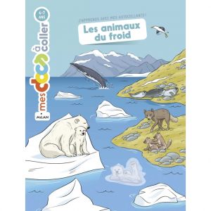 &Eacute;ditions Milan Les Animaux du Froid Mes Docs &agrave; Coller 3 &agrave; 6 ans
