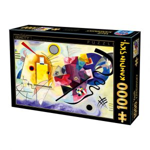 Dtoys Puzzle Kandinsky Vassily : Jaune, Rouge, Bleu