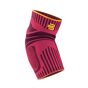 Bauerfeind 1 coudière unisexe pour sports de ballon, rebond, athlétisme, stabilité du coude M/rose, 92 g
