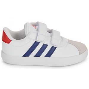 Adidas Baskets basses enfant VL COURT 3.0 CF I Blanc - Taille 19,20,21,22,23,24,25,26,27