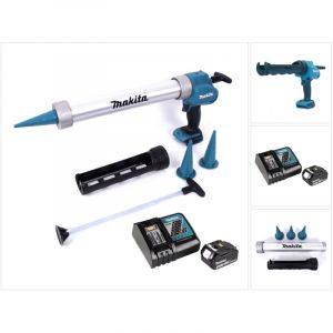 Makita DCG 180 RM1X pistolet à cartouche sans fil 18 V + 1x batterie 4,0 Ah + chargeur