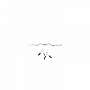 Softee Barre de musculation avec fixations