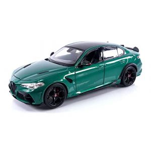 Image de Bburago Voiture Miniature de Collection 1/18 - ALFA-ROMEO Giulia GTA - 2020 - Verde Montreal - 11048GR