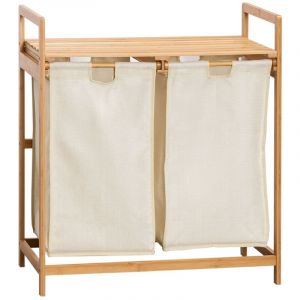 Panier à linge en bambou Joesh SKLUM Blanc ?85 cm 74 - 85 cm