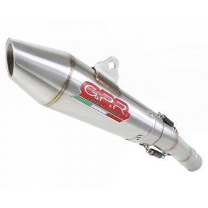 Gpr Exhaust Systems Silencieux à Enfiler Power Sport Homologué Nc 700 X/s Dct 12-13 One Size Silver / Silver