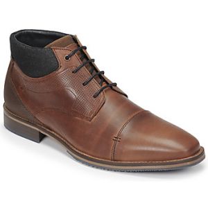 Bullboxer Derbies (H) en cuir marron à talon décroché bas et à lacets ronds