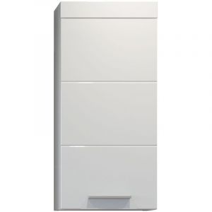 Trendteam smart living Armoire Murale Devon pour Salle de Bain - 35 x 75 x 16 cm - Blanc Brillant