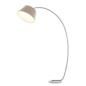 Brilliant AG Lampadaire BROK 1x60W E27 Marron-gris