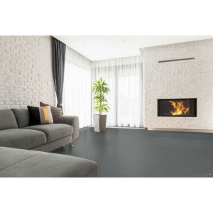 Deladeco Moquette tuftée uni polyamide Vamos Mineral 4 m-Dimensions:-Épaisseur:-Mineral - m2 - Mineral