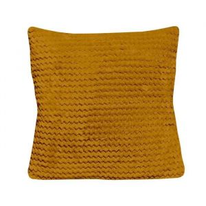 Soleil d'Ocre Coussin 45x45 cm COCOONING Moutarde