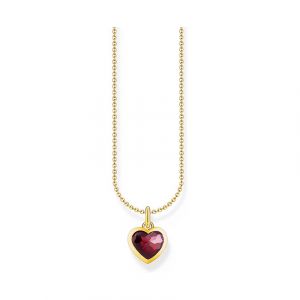 Thomas Sabo KE2268-414-10-L45V - Collier - Femmes - 925er Argent - 18K plaqué or jaune - 38-45cm
