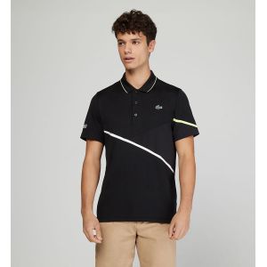 Image de Lacoste Sport DH8501 Polo, (Noir/Blanc-Zeste Fluo 49k), Large (Taille Fabricant:5) Homme