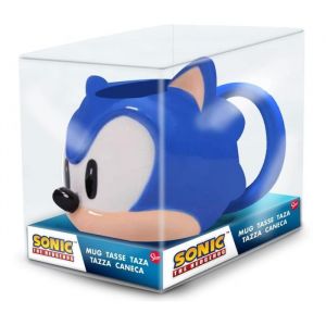 Stor Sonic the Hedgehog - Mug 3D Sonic 385 ml