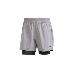 Adidas Pantalon de running otr b s 2in1 homme grsime