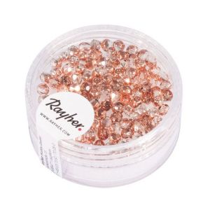 Rayher Hobby 14202509 Perles en Verre Diamètre 3 mm