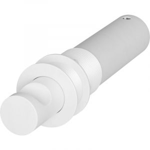 Bernstein Crochet porte serviettes rétractable en aluminium, Crochet pour douche et salle de bain - InDot - Couleur au choixBlanc