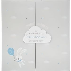 Atmosphera Kids Coffret naissance ouverture nuage - Gris