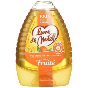 Lune de miel Miel fruit&eacute; et fleuri, 100% pur et naturel