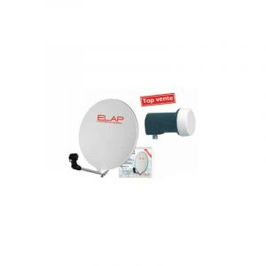 Image de Elap ANTENNE SATELLITE Ø 70 CM COMPOSITE AVEC LNB UNIVERSEL SINGLE 700018