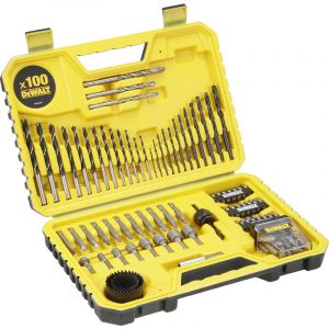 Image de Dewalt Coffret d'accessoires vissage perçage DT71563 (100 pièces)