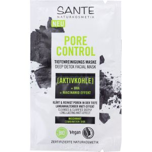 Sante Naturkosmetik Pore Control Maschera Detergente - 8 ml