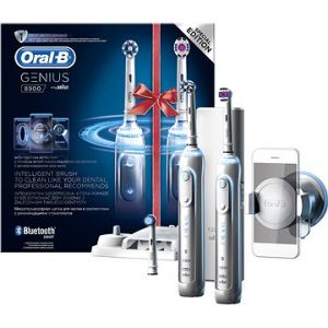 Image de Braun Oral-B Genius 8900 Brosse à Dents Électrique avec 2ème Manche