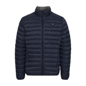 Blend Blouson Bleu col montant