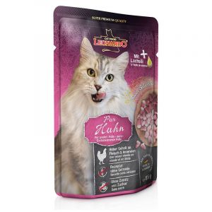Leonardo Finest Selection 16 x 85 g pour chat - pur poulet