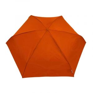 SMATI Mini Parapluie pliant compact - Taille Poche 18cm, résistant au vent, 200g ultra léger, manuel, Parapluie de voyage, Parapluie mixte, Couleur ORANGE