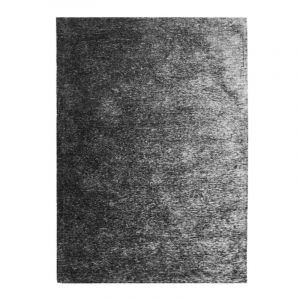 Thedecofactory Mon Beau Tapis INTENSE - Tapis texturé vintage noir cendré 120x170