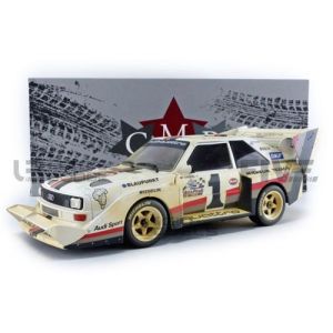 CMR- Voiture Miniature de Collection, CMR190, White/Silver/Red