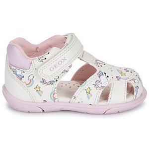 Geox Sandales enfant B SANDAL ZAPITO GIRL Blanc - Taille 20,21,22,23,24,25,26