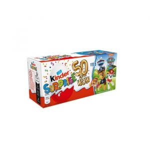 &OElig;ufs Chocolat La Pat'patrouille Kinder Surprise - La Boite De 3 &OElig;ufs De 20g