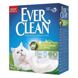 Everclean Liti&egrave;re agglom&eacute;rante pour Chat Parfum tr&egrave;s Fort, 6 l