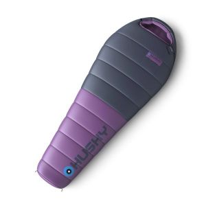 Husky Sac de couchage momie pour femme drape de duvet 2024 20 c 200 cm bleu avec violet