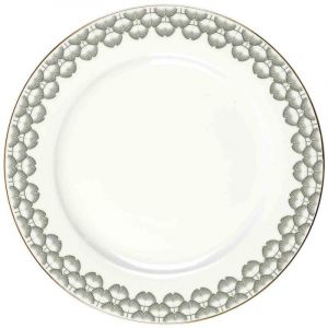 Lot de 6 iettes Plates "Ginko" 26cm Blanc Prix