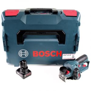 Bosch GHO 12V-20 Rabots sans fil Professional + 1x Batterie GBA 12 V 6,0 Ah + Coffret L-Boxx - sans Chargeur