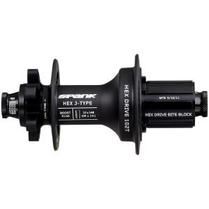 Spank Moyeu arriere hex j type 102t boost i r148 i 32 trous noir sram xd