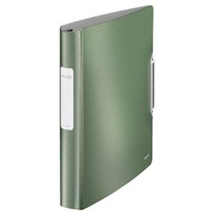 Image de Leitz 4245-00-53 - Classeur 4 anneaux Active SoftClick Style 21 x 29,7 cm, dos de 52, fermeture à élastique, vert