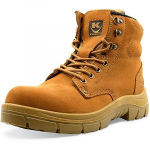 Chaussure Haute De S&eacute;curit&eacute; S3 Src Brad T45, Coque De Protection Composite, Semelle Ppd-t (kevlar) Anti-perforation, Antid&eacute;rapante (hro 80&deg;) - Keli