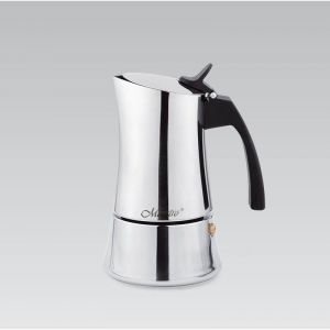 Maestro Feel Cafetière italienne MR-1668-6 Argenté Acier inoxydable 18/10 300 ml 6 tasses