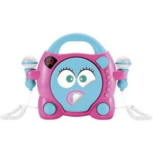 Bigben Lecteur CD avec 2 micros et planches de stickers